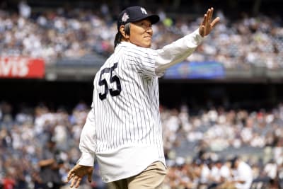 JUNE 12 MLB: Not too old: Matsui hits long HR on Old-Timers' Day