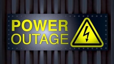 Power out hot sale