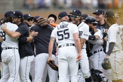 Three Tigers pitchers throw first combined no-hitter in franchise