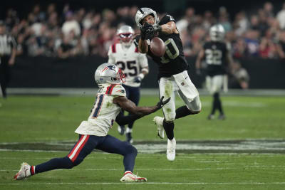 NFL results 2022, New England Patriots intercept pass to lose to Las Vegas  Raiders video