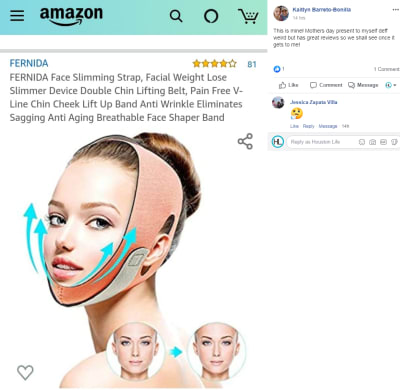 FERNIDA Face Slimming Strap,Facial Double Chin Lifting Belt,Pain