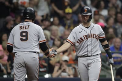 Brandon Belt breaks 0-for-10 slump with RBI triple 