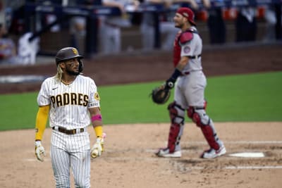 Tatis, Myers homer twice, Padres stay alive with 11-9 win