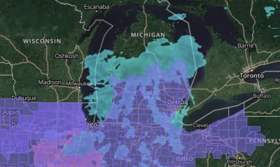 All of Southeast Michigan will be under winter weather advisory on