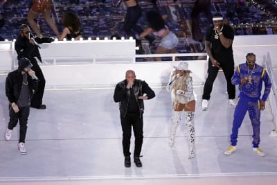 Super Bowl halftime: See Dre, Mary J. Blige, Snoop, Kendrick, Eminem