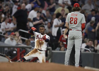 Ozzie Albies' leaping catch, 08/28/2021