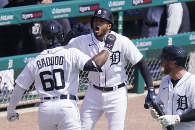 Detroit Tigers on X: Two outs. Two strikes. Too late. GRAND SLAM  @AkilBaddoo!  / X