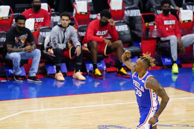 76ers used to hide Allen Iverson's jersey, sneakers