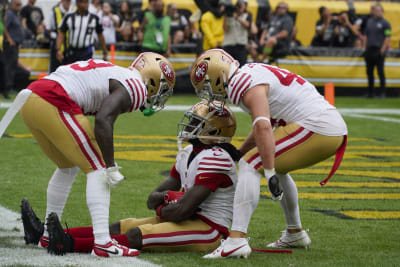 Brock Purdy and 49ers overwhelm Seahawks in NFL wild-card win - Los Angeles  Times
