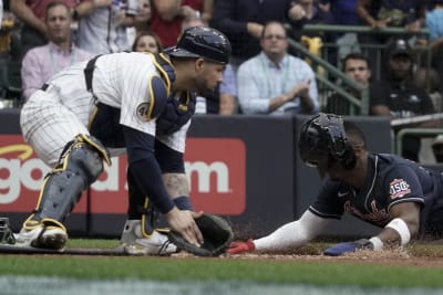 Atlanta Braves pitcher Max Fried works in the fourth inning against the  Milwaukee Brewers in Game 2 of the National League Division Series at  American Family Field in Milwaukee on Saturday, Oct.