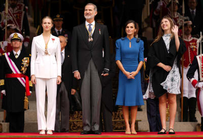 King Felipe VI of Spain, Queen Letizia of Spain, Princess Sofia