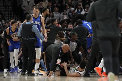 NBA suspends 11 players from Magic-Pistons scuffle - The Boston Globe