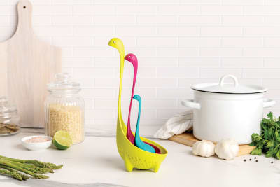 Nessie the Loch Ness Monster Ladles (Original and Mama Colander)