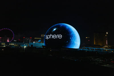 The game has truly changed. Footage from @Sphere opening night with @U, Sphere Las Vegas