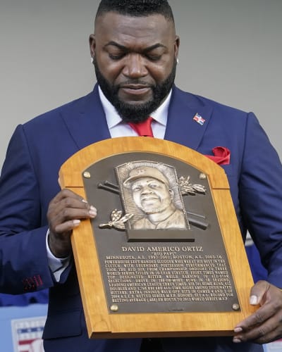 Men's Nike David Ortiz Hall of Fame 2022 Induction Official