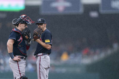 2023 Atlanta Braves: Catcher Sean Murphy begins to familiarize himself with  new pitchers