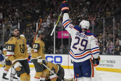 Draisaitl's 4 goals not enough for Oilers as Golden Knights take Game 1