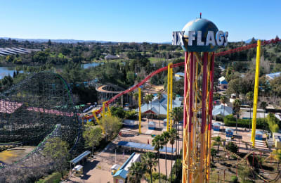 Six Flags and Cedar Fair, which owns Knott's Berry Farm, merging