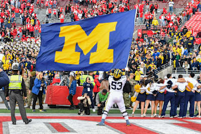 RIVALRY Ohio State vs. Michigan Name Gift House Divided