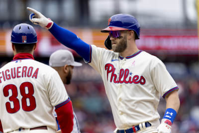 Bryce Harper Showed up to a Gas Station in Full Uniform