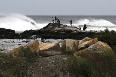 Hurricane Lee Meets Acadia, September 16 2023 – Eric Storm Photo