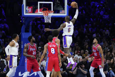 Lakers Rule Out LeBron James vs. Sixers on Wednesday - Sports