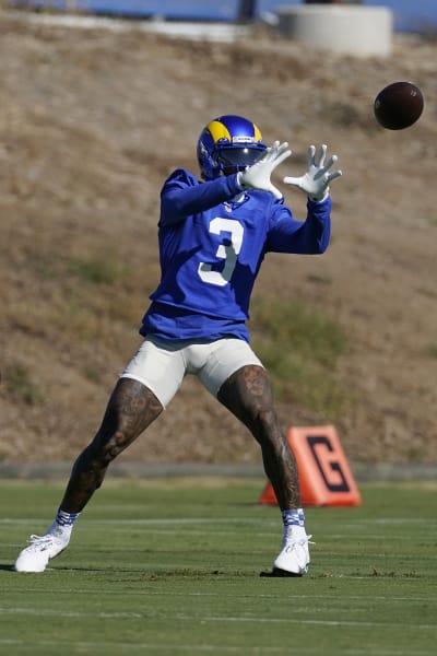 Odell Beckham Jr. photos from first Rams practice