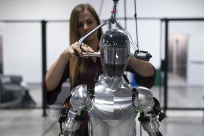 Artificial intelligence hot sale in humanoid robots