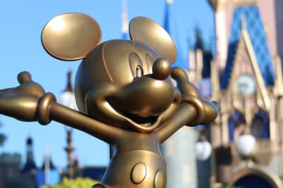 New Walt Disney & Mickey Mouse Statue Debuts at Hong Kong