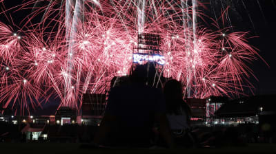 Fireworks Cause Blaze At NJ Baseball Stadium