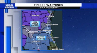 What is a hard freeze warning? Florida, Texas, Georgia under advisories