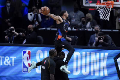 NBA All-Star: Anfernee Simons wins slam dunk contest