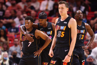 Duncan Robinson leads balanced scoring attack as Heat hold on to