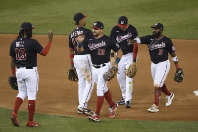 Washington Nationals' Josh Harrison makes first start in center