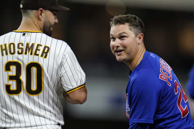 Cubs' Pederson brought souvenirs to the people in San Diego