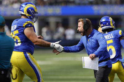 Rams head coach Sean McVay: Offensive coordinator Kevin O'Connell has a  huge say and a huge influence on how we want to operate, and I think even  more so moving forward