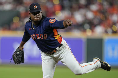 Astros pitchers Framber Valdez and Luis Garcia rock hair