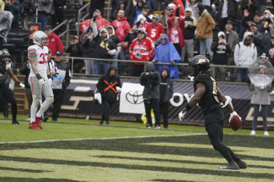 Dallan Hayden helps No. 3 Ohio State overcome offensive injuries in 41-7  blowout at Purdue