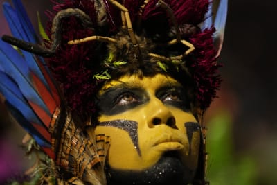 Rio's flamboyant Carnival parade is back after the pandemic