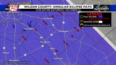 ECLIPSE MAPS: Times, locations, details for 'ring of fire' solar eclipse