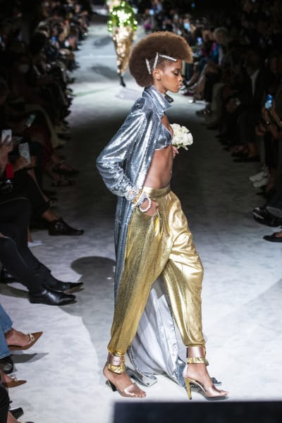 Tom Ford wraps NY Fashion Week with a show of disco glam