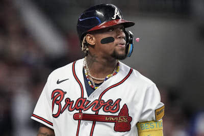  Ronald Acuna Jr. Atlanta Braves MLB Boys Youth 8-20