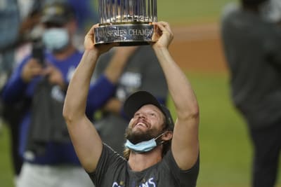 Clayton Kershaw Los Angeles Dodgers 2020 World Series Champions