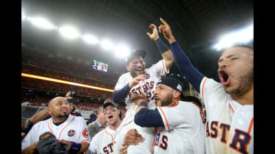 The Astros Beat the Team That Put Up a Statue of His Dad—and He Loves It