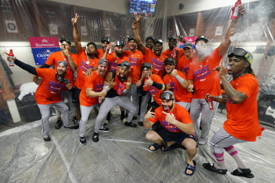 Houston Astros New Era 2022 AL West Division Champions Locker Room