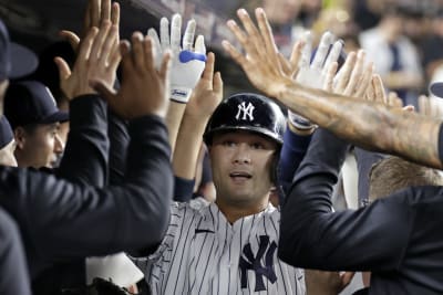 Yankees yankees mlb jersey black sweep Twins in doubleheader