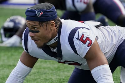 Back practicing, Texans' Jalen Pitre 'grateful' to be cleared to