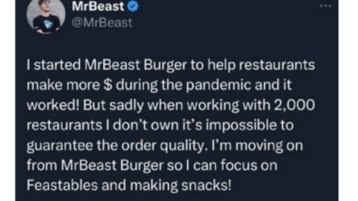 MrBeast vs. Virtual Dining Concepts MrBeast Burgers Lawsuit