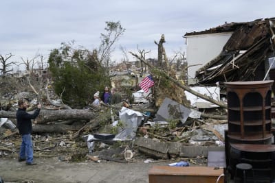 Gone': MLB umpire Tripp Gibson home in tornado-hit Mayfield