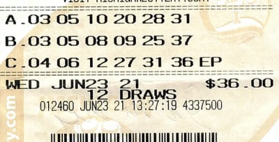 Previous lotto deals winning numbers